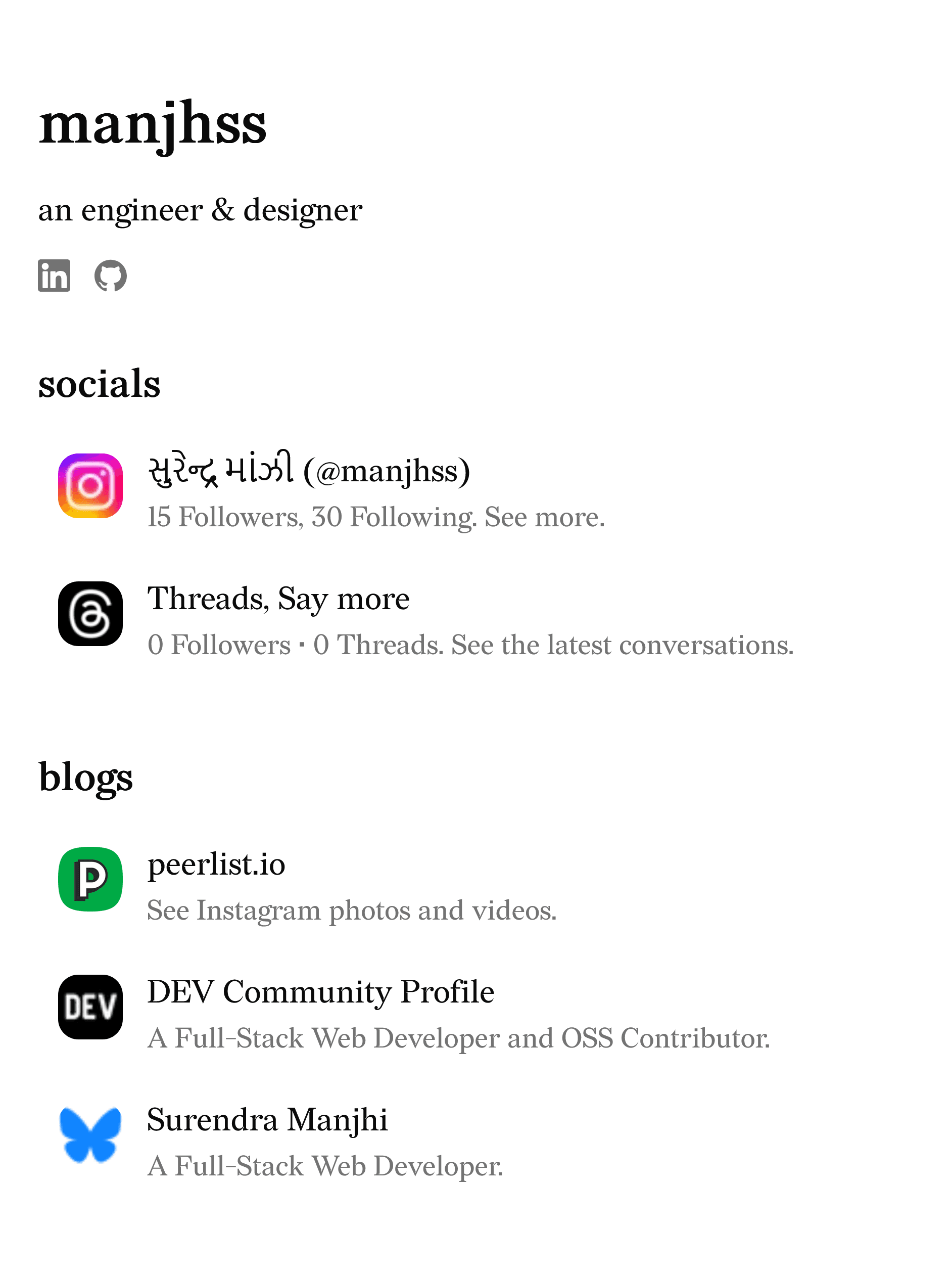 shwo profile preview